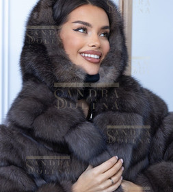 Капор женская с соболем